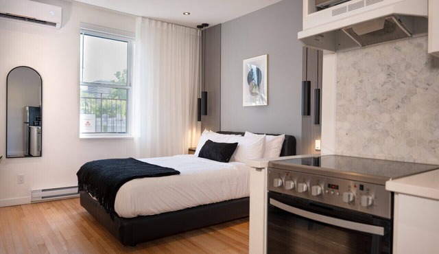 #8 - Studio/Plateau/St-Denis/SelfCheck-In/AC/TV
