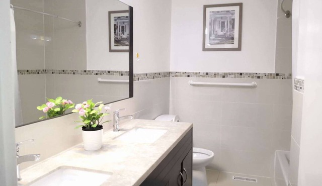 A semi-detached house in North York with a 7 minute drive from finch station