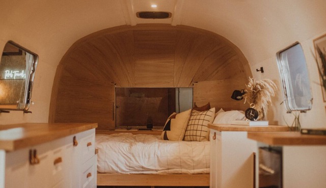 Airstream in a Warehouse!!