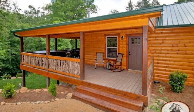 Bear Cub Cabin - 2 Bedroom, Sleeper Sofa, Outdoor Lounge & Hot Tub