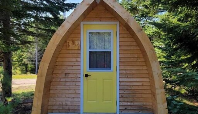 Black Spruce Camping Pod