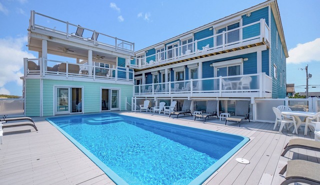 Blue Dolphin, Oceanfront Views! Sandbridge Home