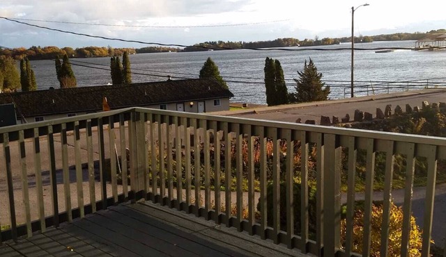 By The Rivers a unique Apartment looking out the St.Lawrence River