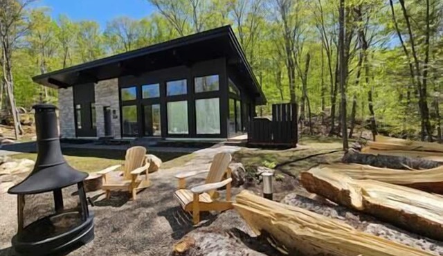 Chalet FEU en pleine nature à Tremblant.