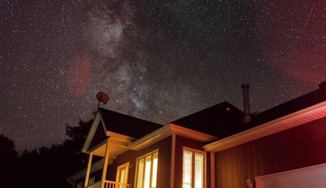 Chalet in a dark sky reserve