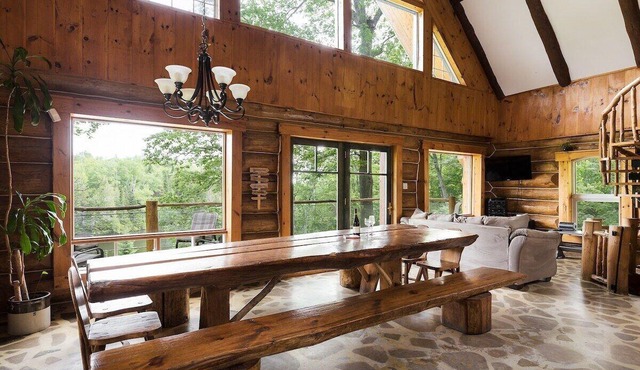 Chalet Inuksuk Spa, Private Lake & Billard 12 people