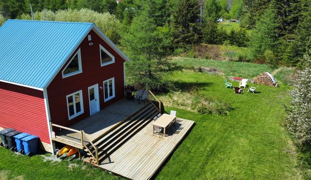 Chalet Sans-Souci- GASPÉSIE- Bord de l'eau- Pêche