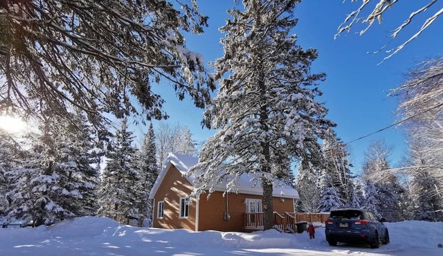Chalet with spa close to ski stations