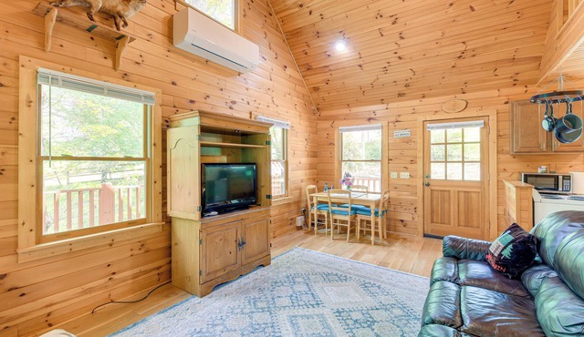 Charming Cabin w/Wraparound Deck in Blue Ridge!