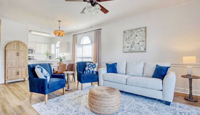 Coastal Fairways Golf Course Condo 5 Min to Beach