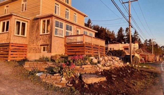 Couette & Marées, vue sur le St-laurent