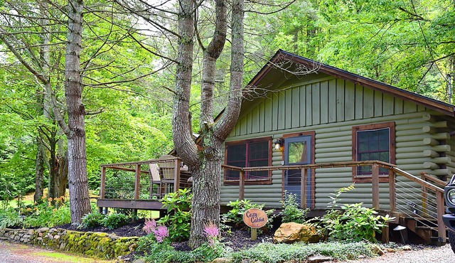 Cozy 2BR Lake Cabin – Dock, Hot Tub, Views -Lake Nantahala