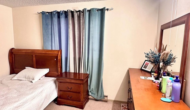 Cozy Family-Friendly 1BR Apartment/Downtown Free Parking,Wi-Fi, Balcony,Laundry