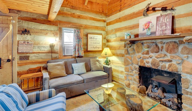Cozy Riverside Cabin w/ 3 Acres & Trout Fishing