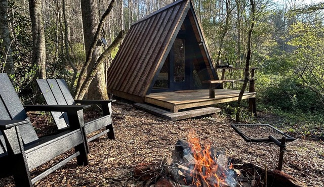 Creekside Rustic A-Frame