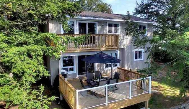 Elegant waterfront retreat on Paudash Lake with sunset views!
