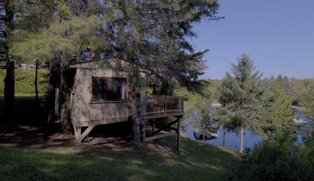 Escape to a Charming Treehouse Nestled on a Peaceful Estate in Clarington
