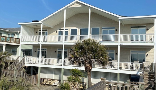 FAMILY TIME SHINES HERE– Beachfront Home with Pool- 12 Bedrooms, 12 Baths