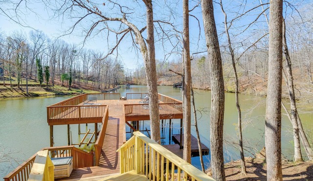 Fish, Boat & Hike: Lakefront Home w/Game Room!