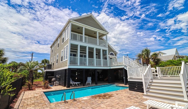 Five Bed, Four Bath, Renovated, Oceanfront Home w/Private Pool