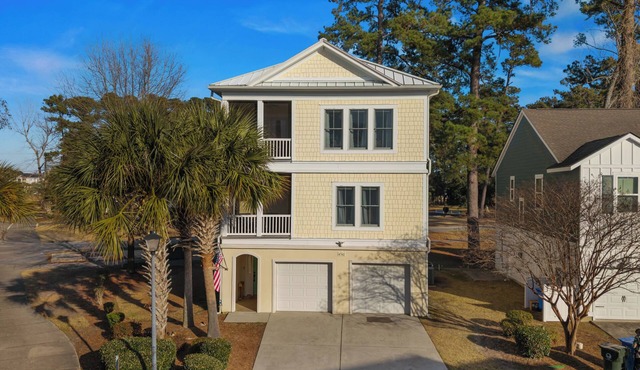 Heart of Myrtle Beach: Spacious 5BR Home w/2 Balconies & Garage