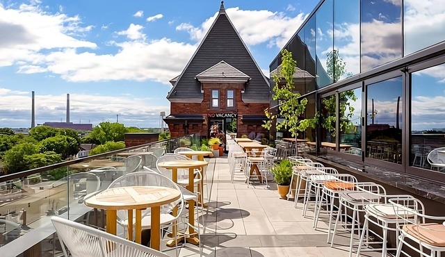 Historic Property with Modern Amenities! Rooftop Bar, Coffeehouse