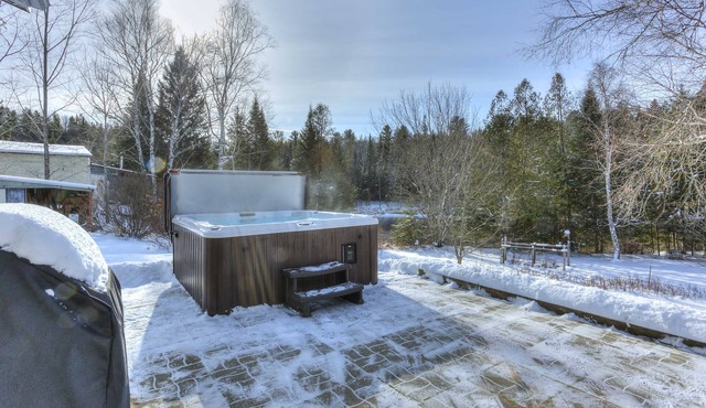 Hjort: 4bdr, 9p.p. Riverfront, Hot Tub, Pool table, 3BDR 7bed Heated floors Riverfront Spa, Pool tab.