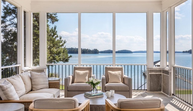 Lake Keowee Cottage - a high-end luxury rental on the lake