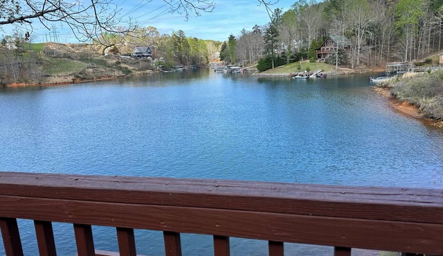 LAKE KEOWEE WATERFRONT! ONLY 15 feet from Shore. Price includes BOAT SLIP
