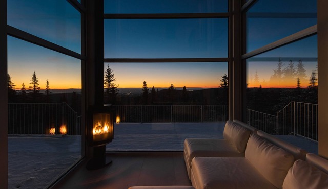 Le QUARTZ - Panoramic Views with Spa near Quebec City