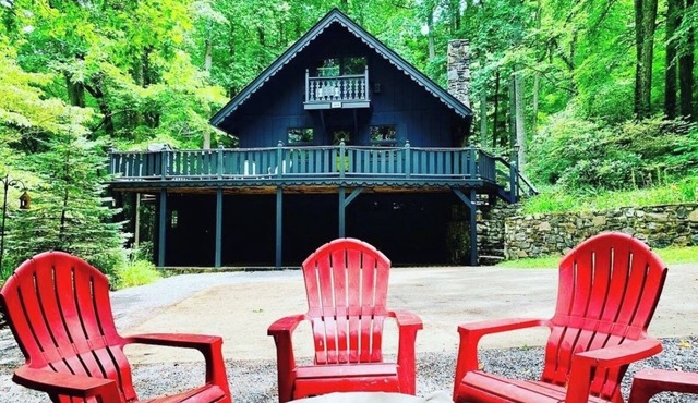 Location! Location! Near food, coffee, breweries! Entire Cabin in Burnsville,NC
