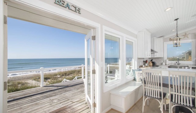 Luxury Ocean Front/Pet Friendly Home (The Hanner)