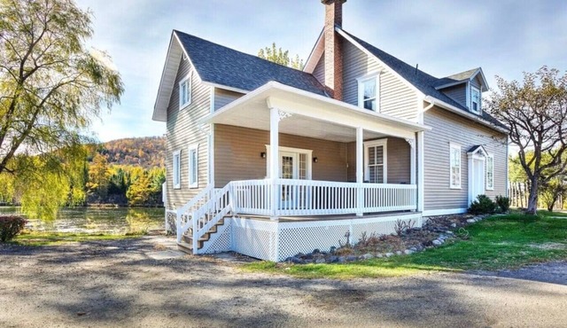 Maison de campagne avec SPA, petite plage, piscine