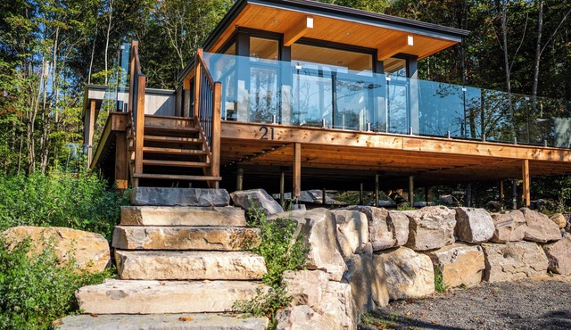 Modern Cabin 10 Min to Tremblant | Forest Views