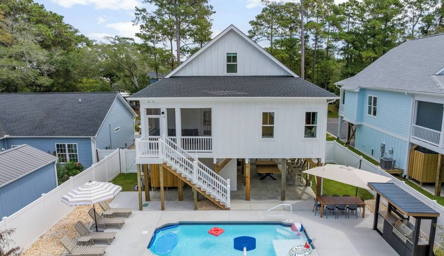 Modern, Luxury Beach House with Private Pool and Hot Tub - Sleeps 12