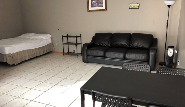 Motel Style Cabin Room Rental at Rubber Ducky Resort and Campground
