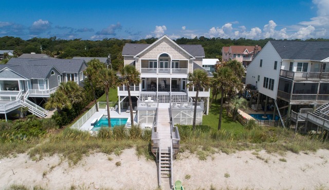 Ocean Front Luxury near Myrtle Beach State Park and just South of the airport.
