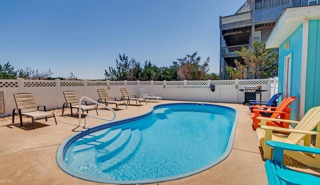 Oceanfront Dog Friendly Home w/Private Pool, Hot Tub, Game Room, Beach Views