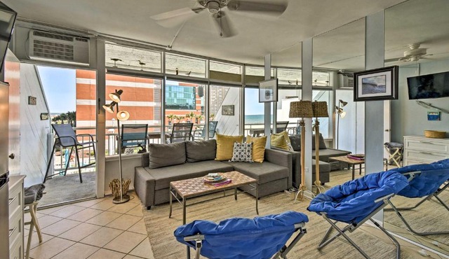 Oceanfront Resort Studio on Virginia Beach!