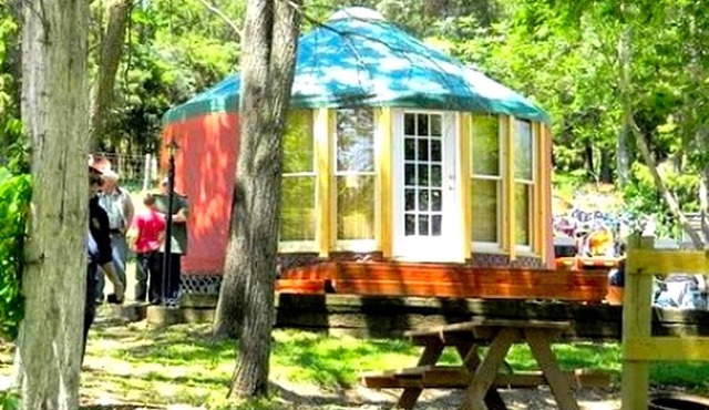 Pet-Friendly Yurt Getaway on the Shenandoah River in Luray, Virginia