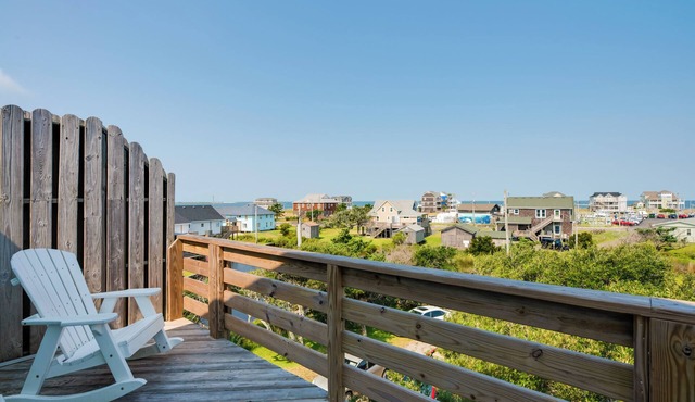 Quiet Hatteras Duplex With Decks ~ 1 Mile to Beach