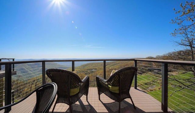 Recently updated - breathtaking view of the Blue Ridge Mountains