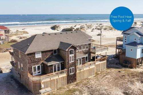 Resting Hearts - 4x4 Carova Beach, Ocean Views, Pool, Cargo Lift, Up to 4 Dogs OK, Flex Stays