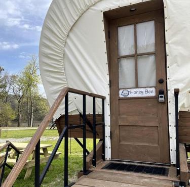 Riverfront Glamping on Cape Fear River in Lillington, North Carolina