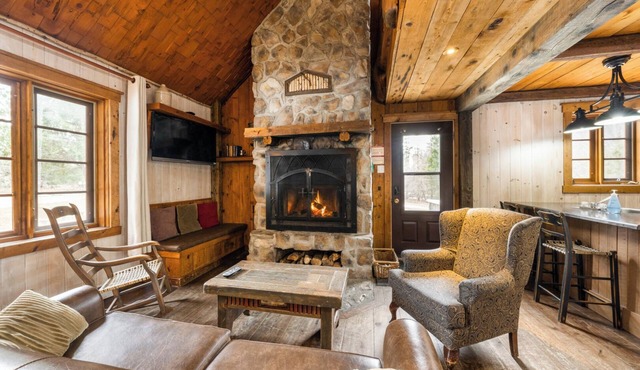 Riverside Chalet w/Fireplace | Perfect Nature Trails, & Peaceful Vibes