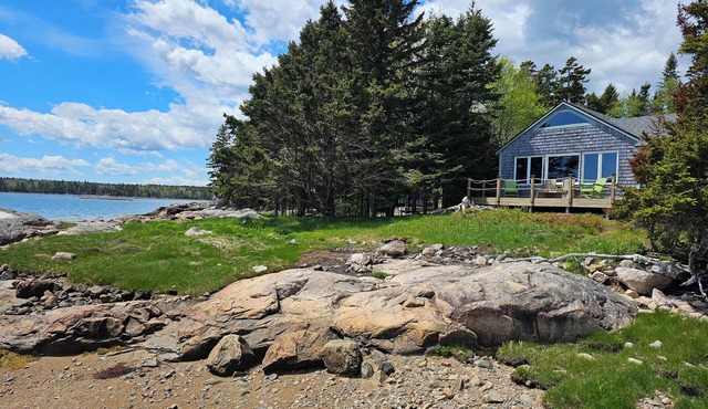 Schoodic Shores Retreat on a private peninsula 3 Beds 2.5 Baths