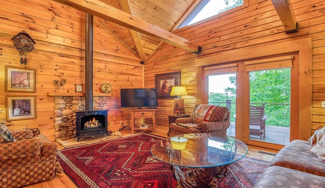 Sky Cabin: Luxury, Gated, Sparkling Clean, featured on HGTV's "Log Cabin Living"
