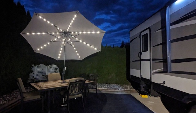Spacious RV in welcoming Harrison Mills BC-Golf / Fishing / Outdoor activities!
