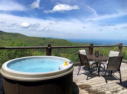 Sunset Above Ober, Hot Tub and Two King Suites