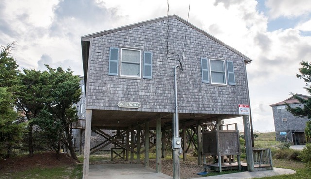 The Beach Bux cottage is located one lot back and easy access to the beach!